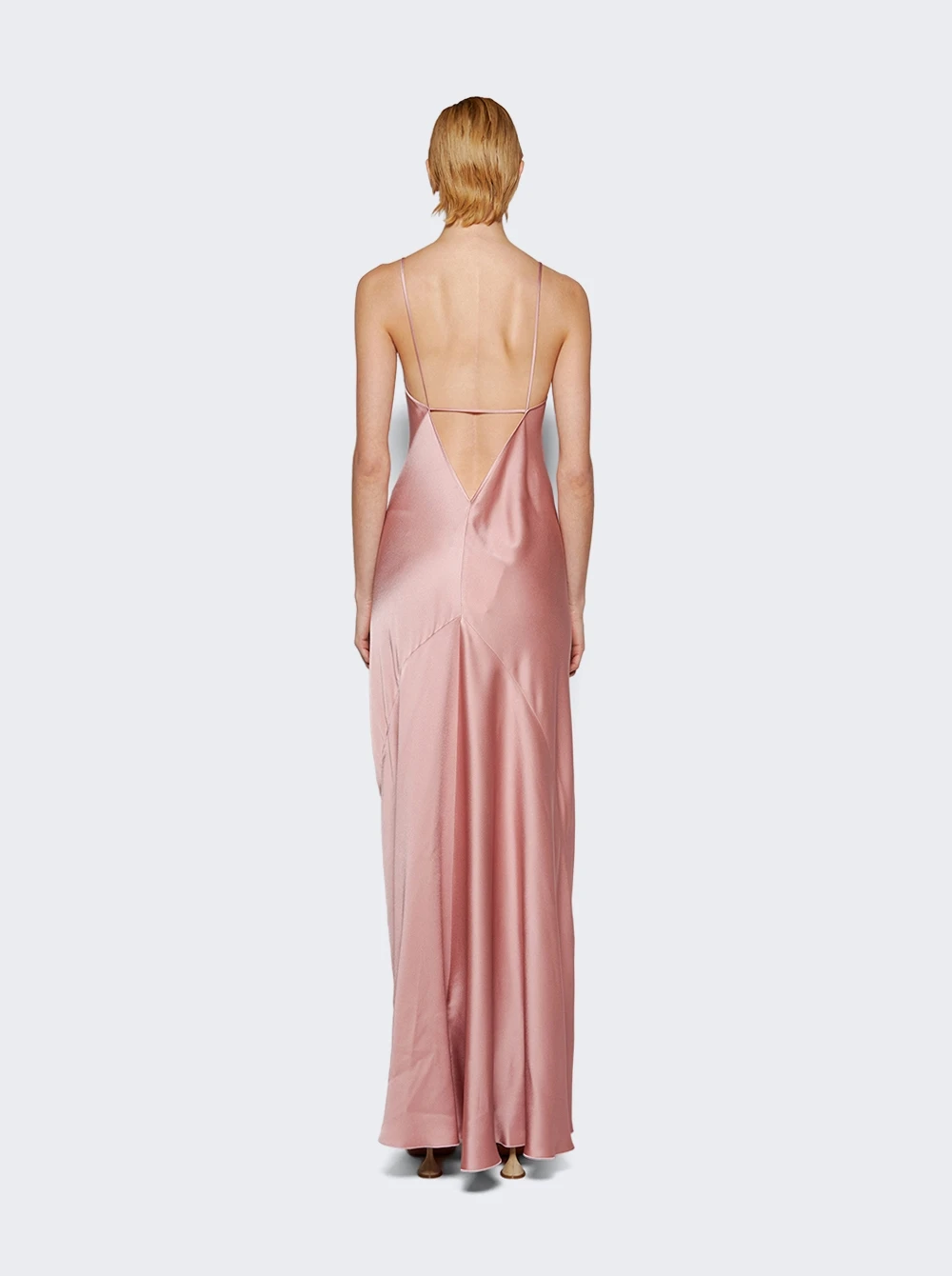Victoria Beckham Cami Floor-length Dress Peony - Image 5