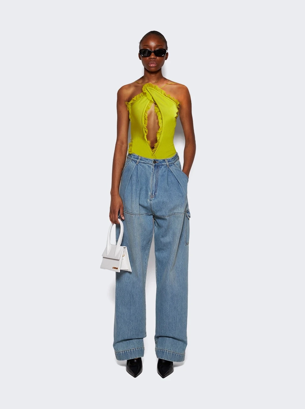 Carina Interlinked Bodysuit Limeade - Image 2