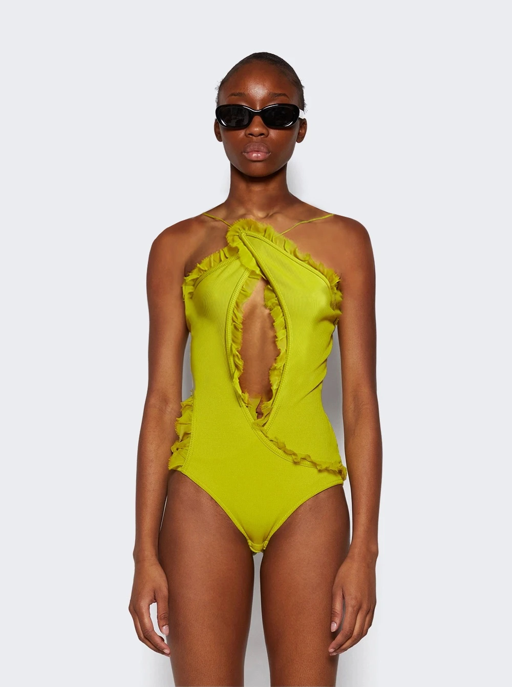 Carina Interlinked Bodysuit Limeade - Image 3