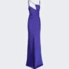 Melva Long Dress Vivid Violet