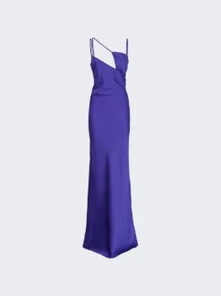 Melva Long Dress Vivid Violet