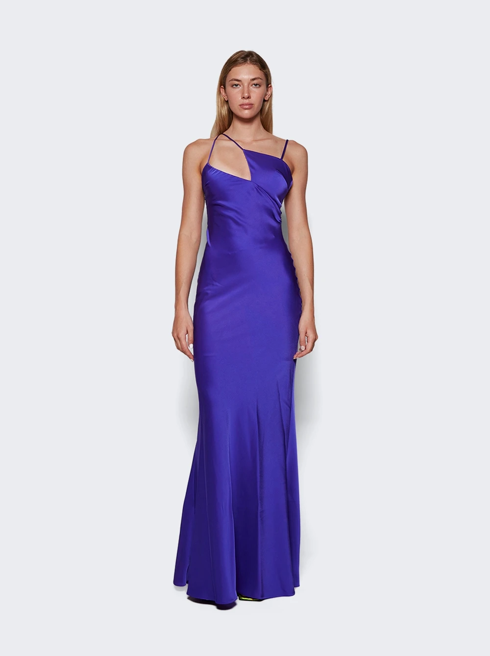 Melva Long Dress Vivid Violet - Image 2