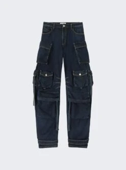 Fern Long Pants Dark Blue