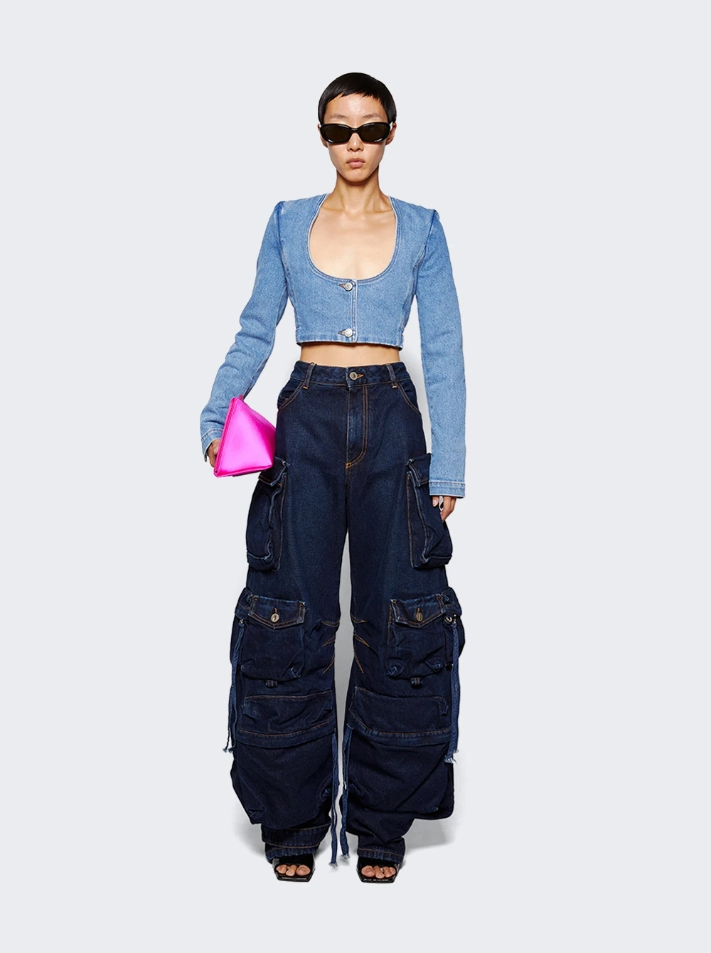 Fern Long Pants Dark Blue - Image 2