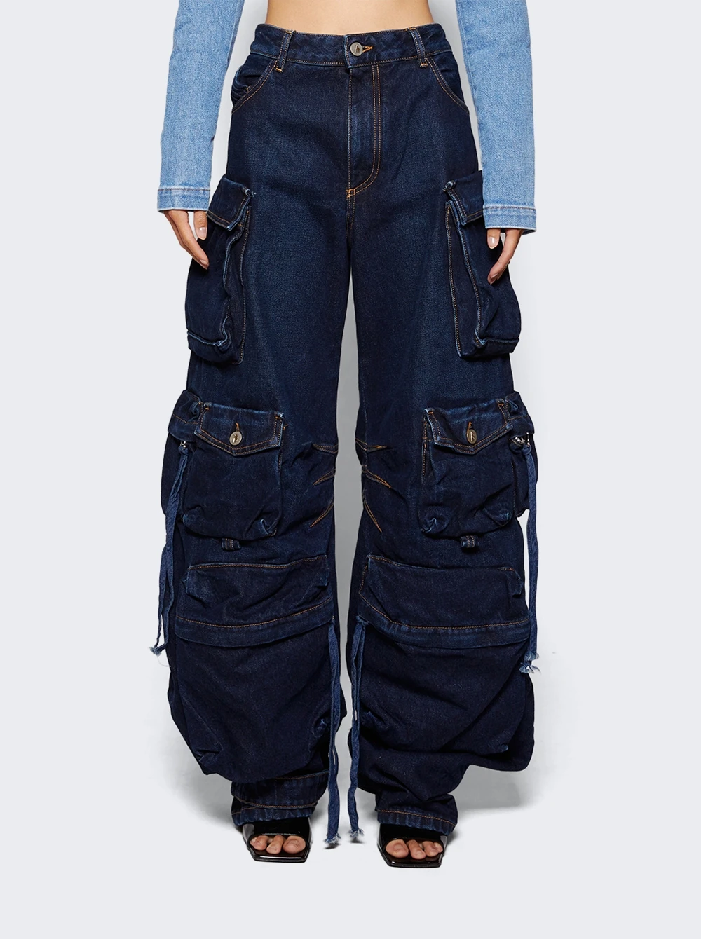 Fern Long Pants Dark Blue - Image 3