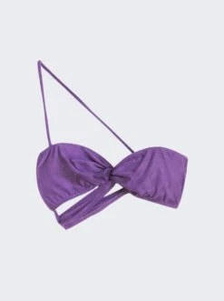 Jacquemus Le Bandeau Espelho Bandeau Purple
