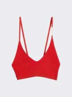 Jacquemus Le Bandeau Pralu Dark Red