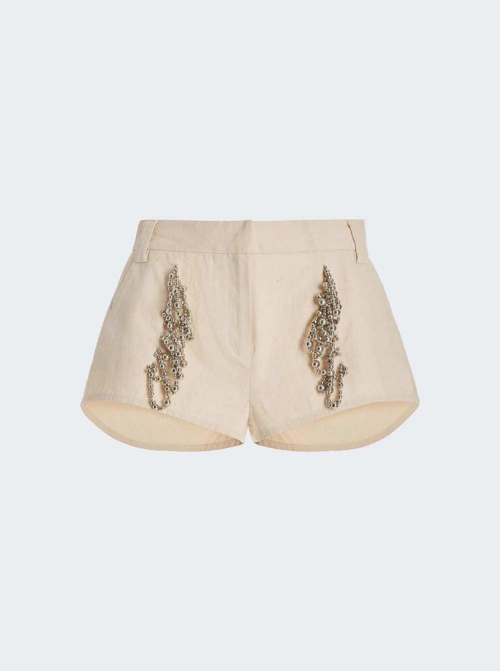 Rider Shorts Natural And Silver
