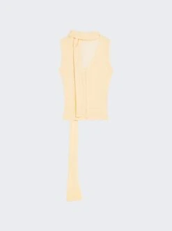 Jacquemus Le Haut Maestra Top Light Yellow