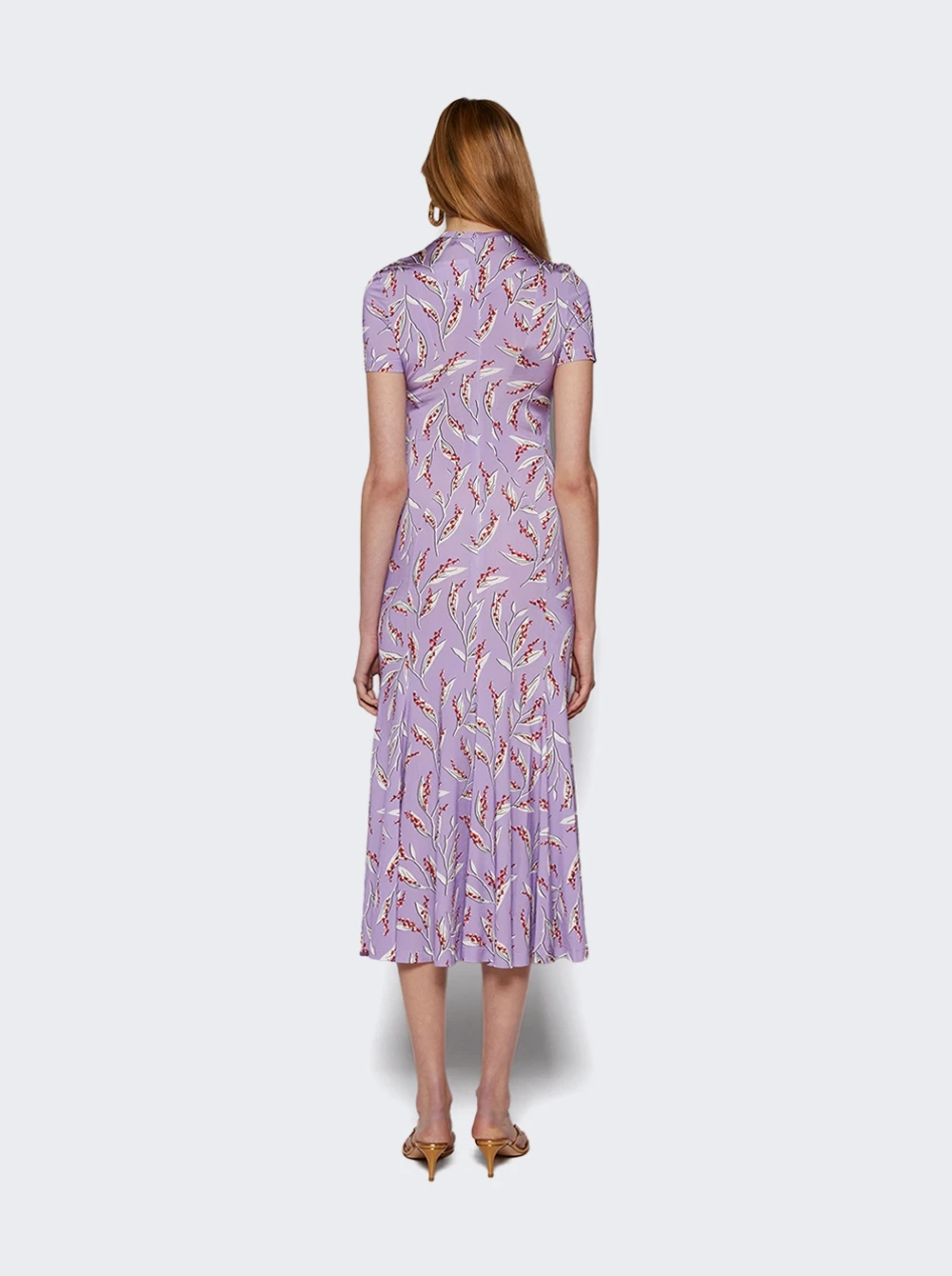 Robe Midi Dress Muguet Lavender - Image 5