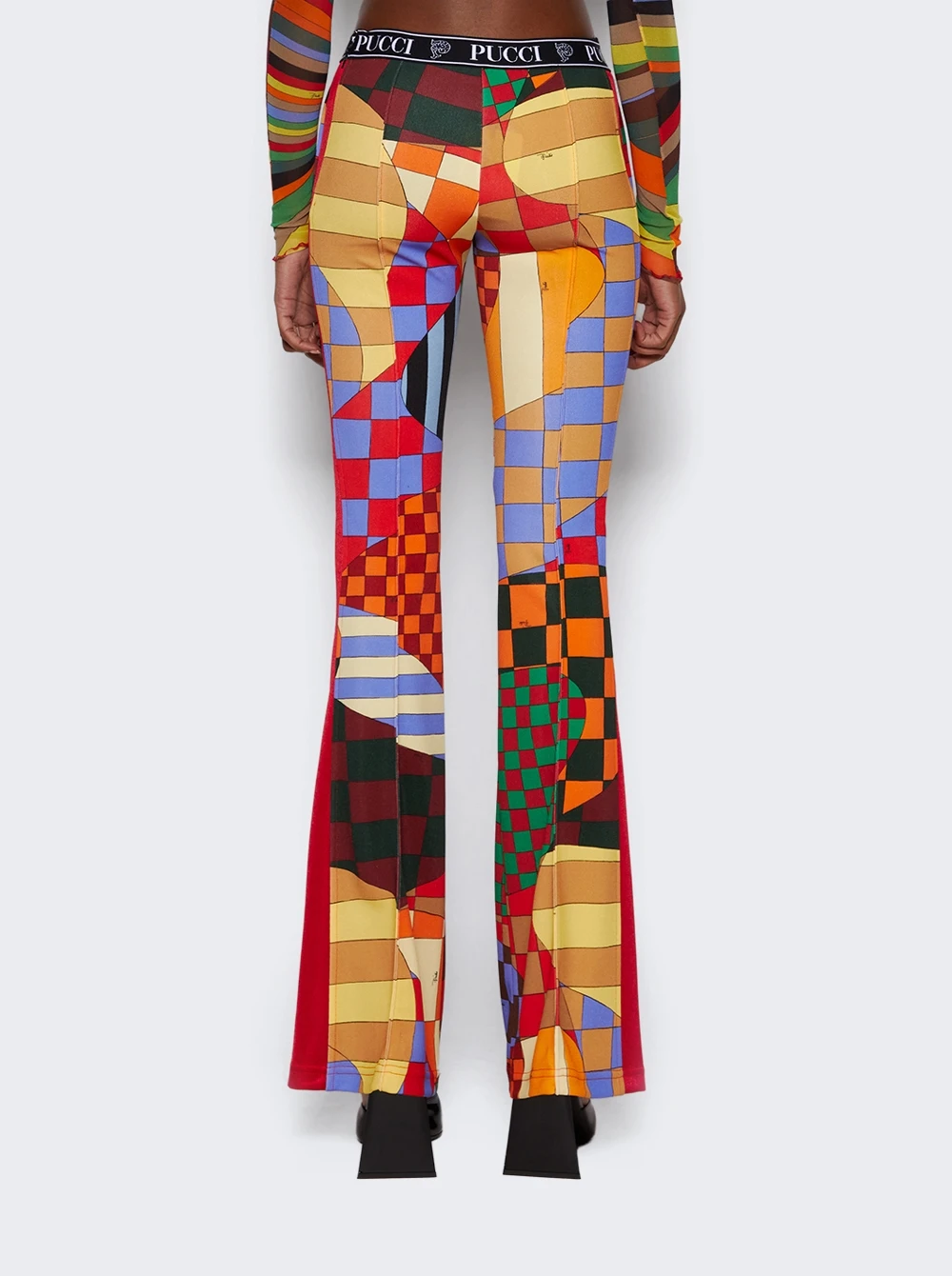 Sport Jersey Trousers Arancio Verde - Image 5