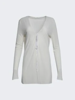 The Row Isara Top Natural White