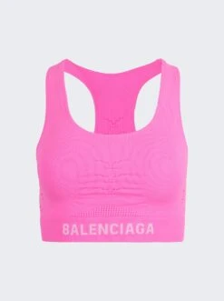 Balenciaga Athletic Top Neon Pink