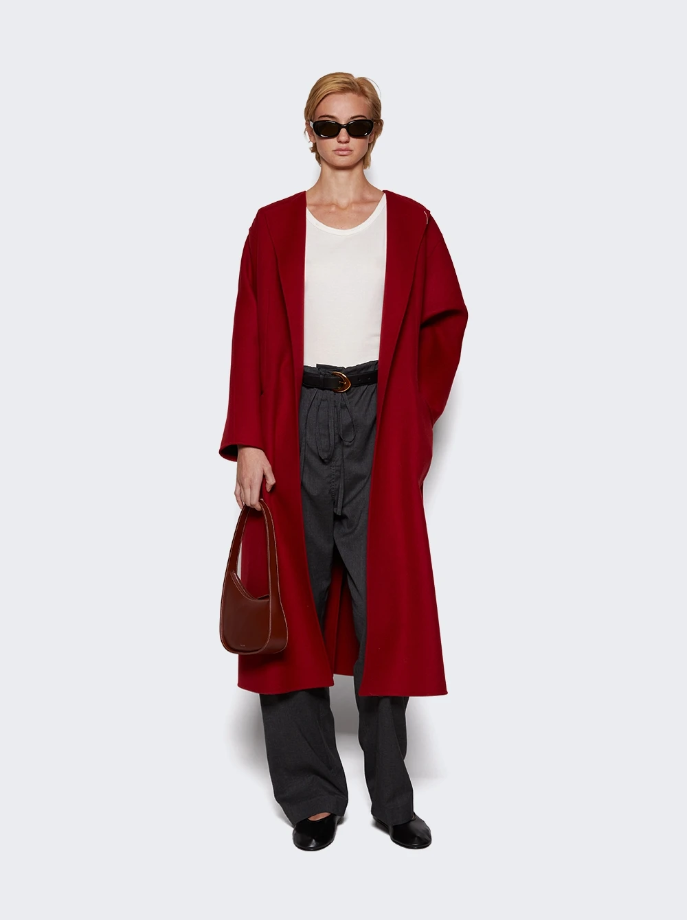 The Row Argent Pant Dark Grey - Image 2