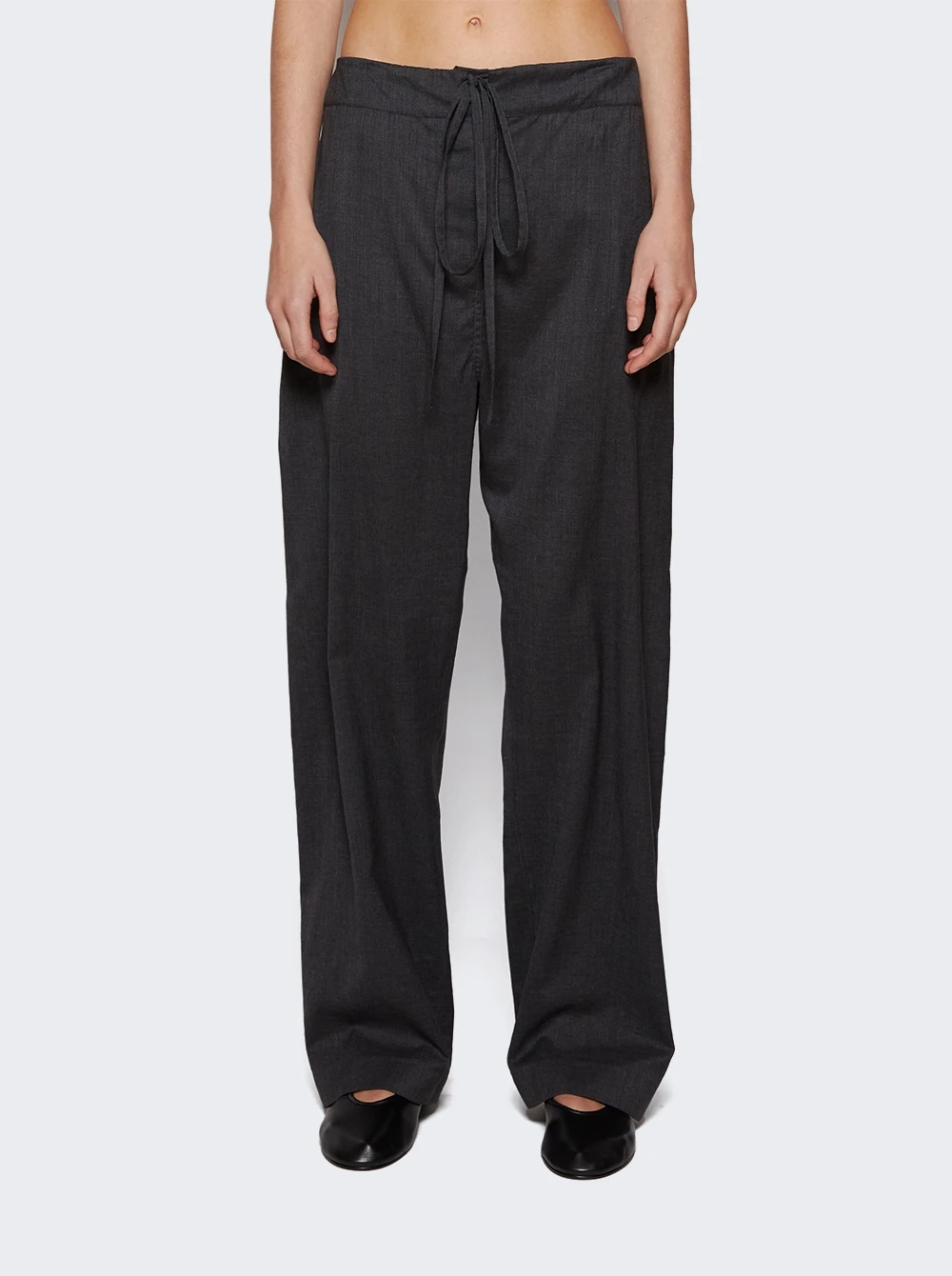 The Row Argent Pant Dark Grey - Image 3