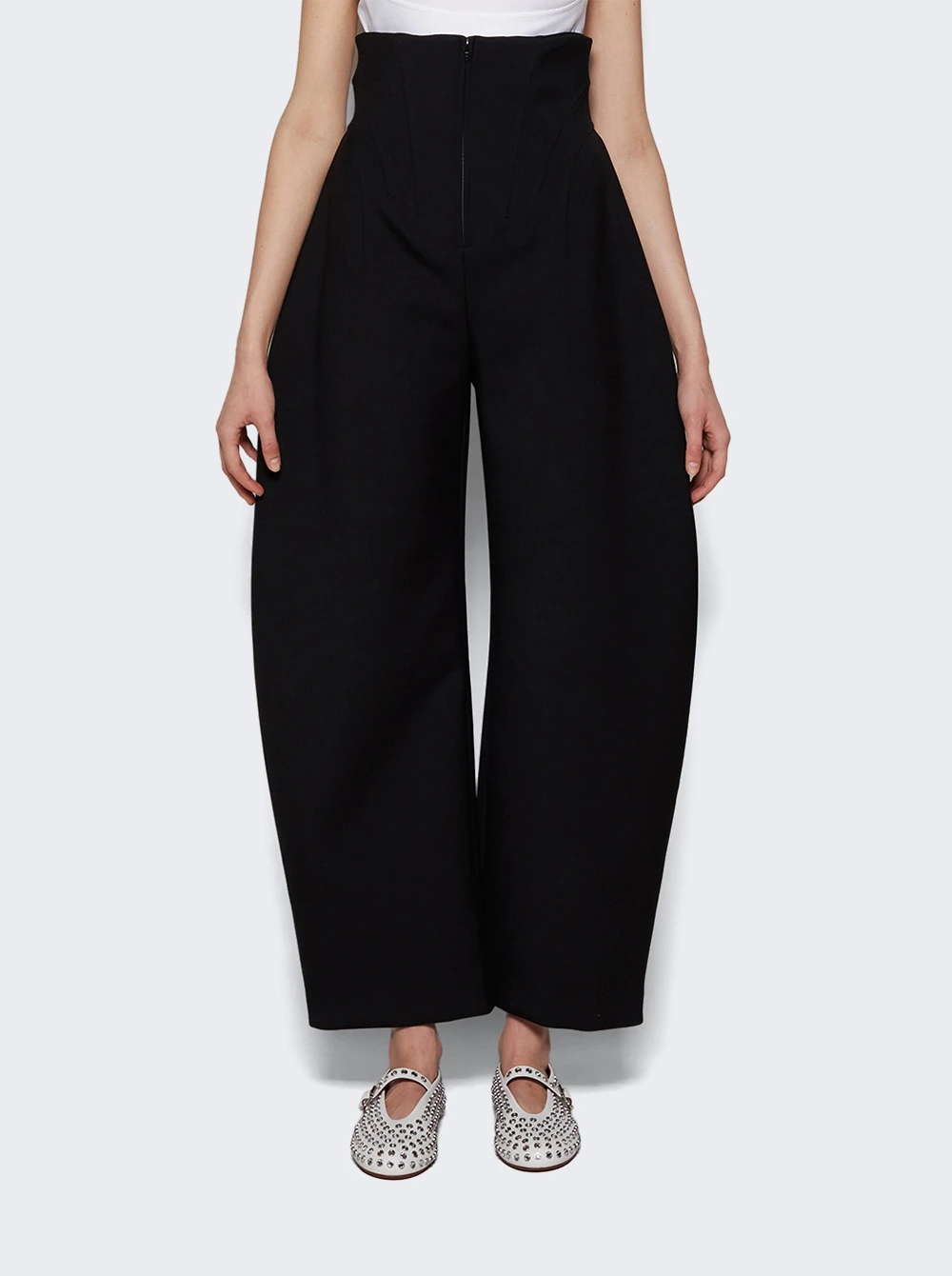 ALAIA Corset Trouser Black - Image 3