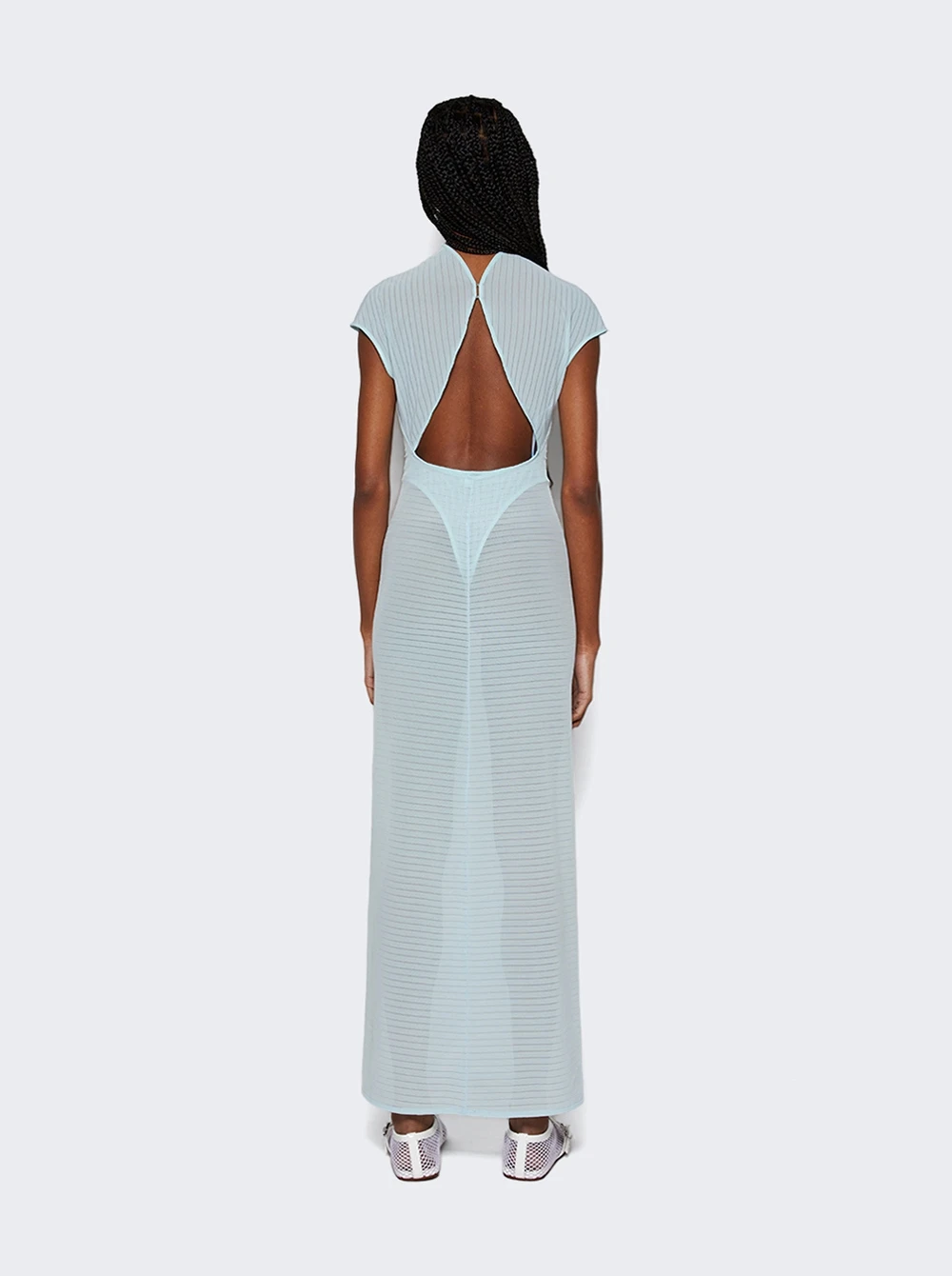 ALAIA Corset Dress Ciel - Image 5