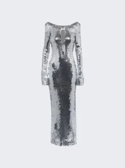 Solare Midi Dress Chrome