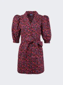 The Casitas Mini Dress Chili Red
