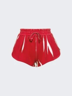 Miu Miu Sweat Shorts Rosso