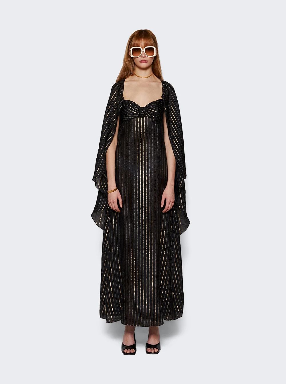 JOHANNA ORTIZ Promise Of Splendor Dress Black And Gold - Image 2