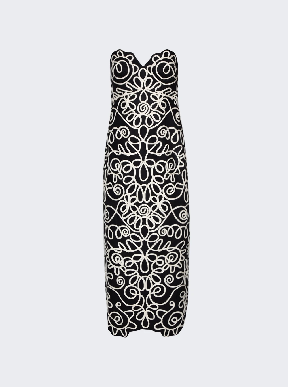 Stella Dress Black And White