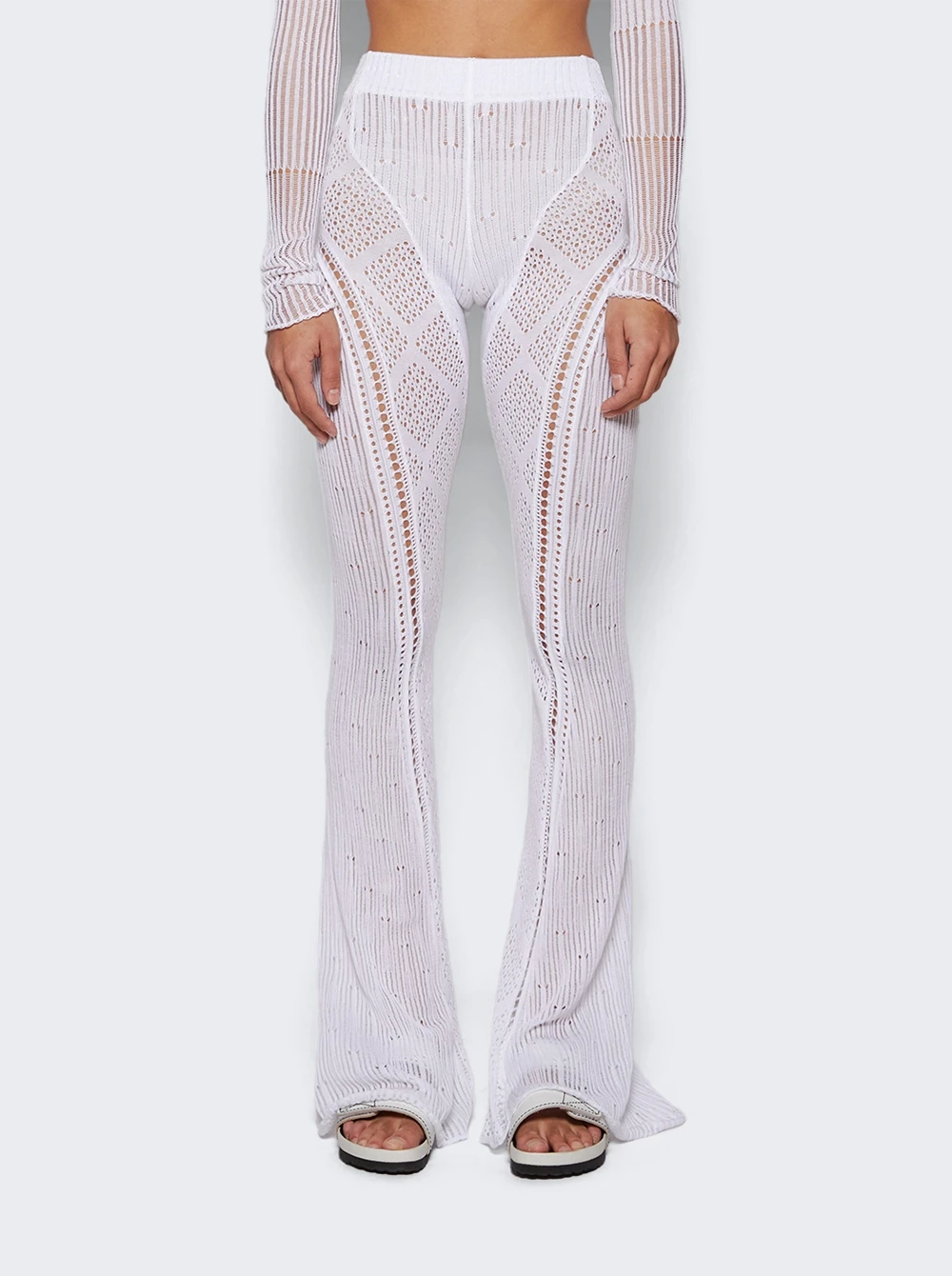 Disco Trousers White - Image 3
