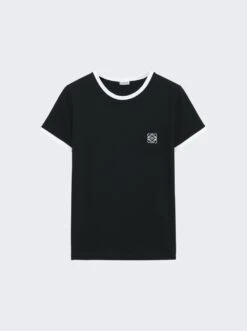 Loewe Slim Fit T-shirt Black And White