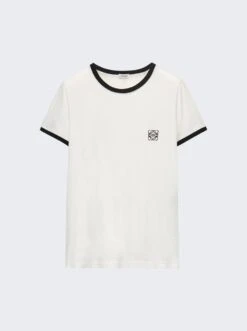 Loewe Slim Fit T-shirt White And Black