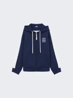 Loewe Hooded Tracksuit Jacket Marine