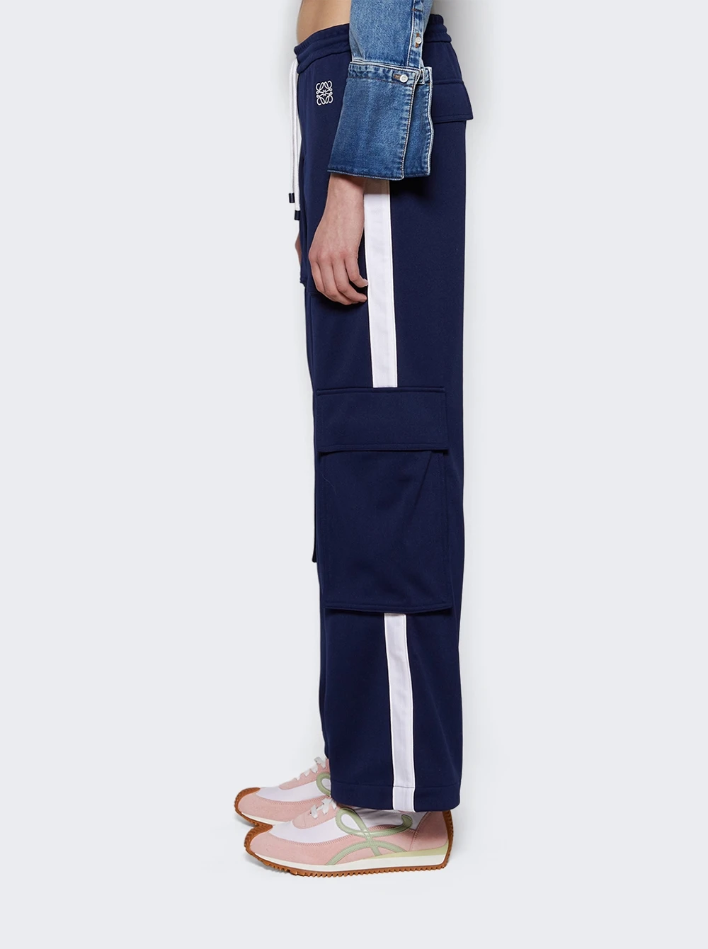 Loewe Cargo Tracksuit Pants Marine - Image 4