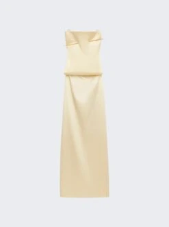 Loewe Pin Dress Pale Banana
