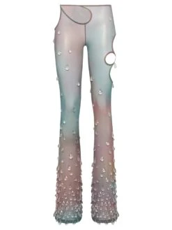 GCDS Sita Crystal Drop Pants Multicolor