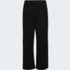 Straight Leg Pants Black
